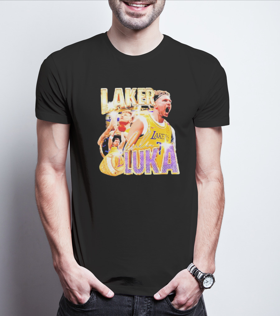 Laker Luka Doncic Lakers Basketball Vintage Style T-Shirt