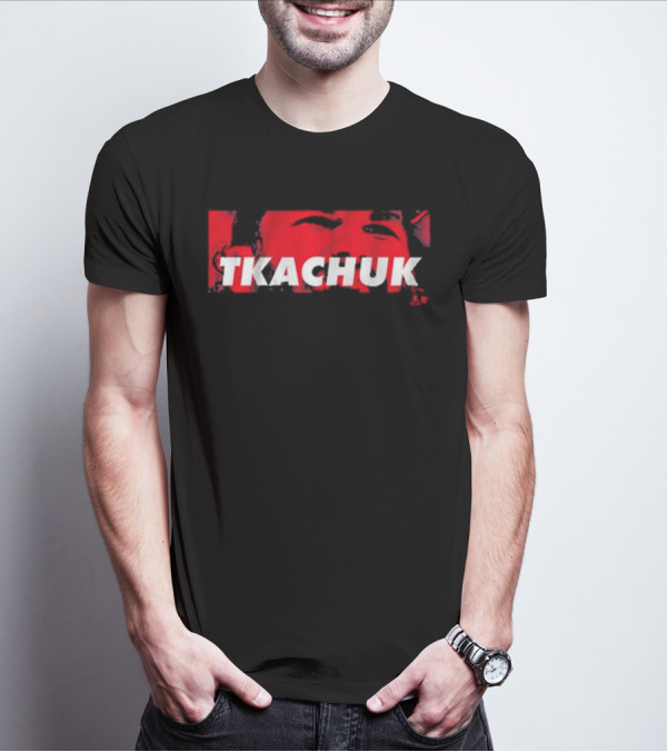 Tkachuk Eyes Red Graphic T-Shirt
