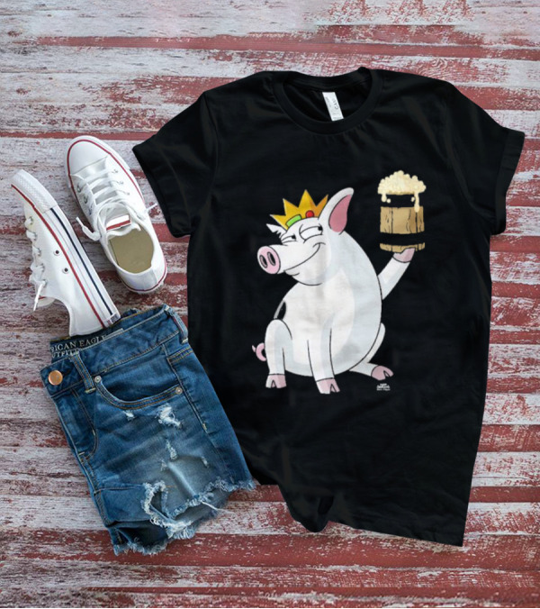 Merkimer Pig Cheers Crown Gildan Softstyle T-Shirt