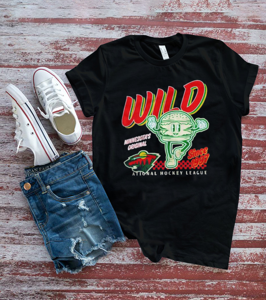Minnesota Wild Original Mascot Since 1997 National Hockey League T-Shirt