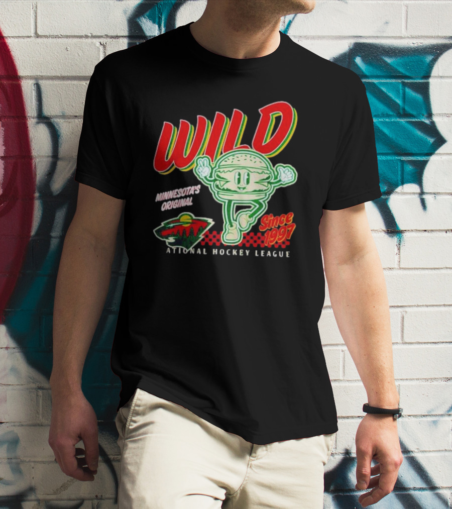 Minnesota Wild Original Mascot Since 1997 National Hockey League T-Shirt
