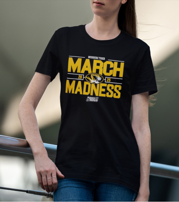 Missouri Tigers March Madness 2025 T-Shirt