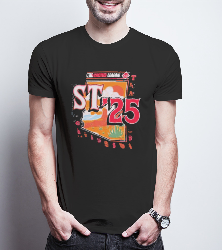 MLB 2025 Spring Training Cactus League Arizona ST25 T-Shirt
