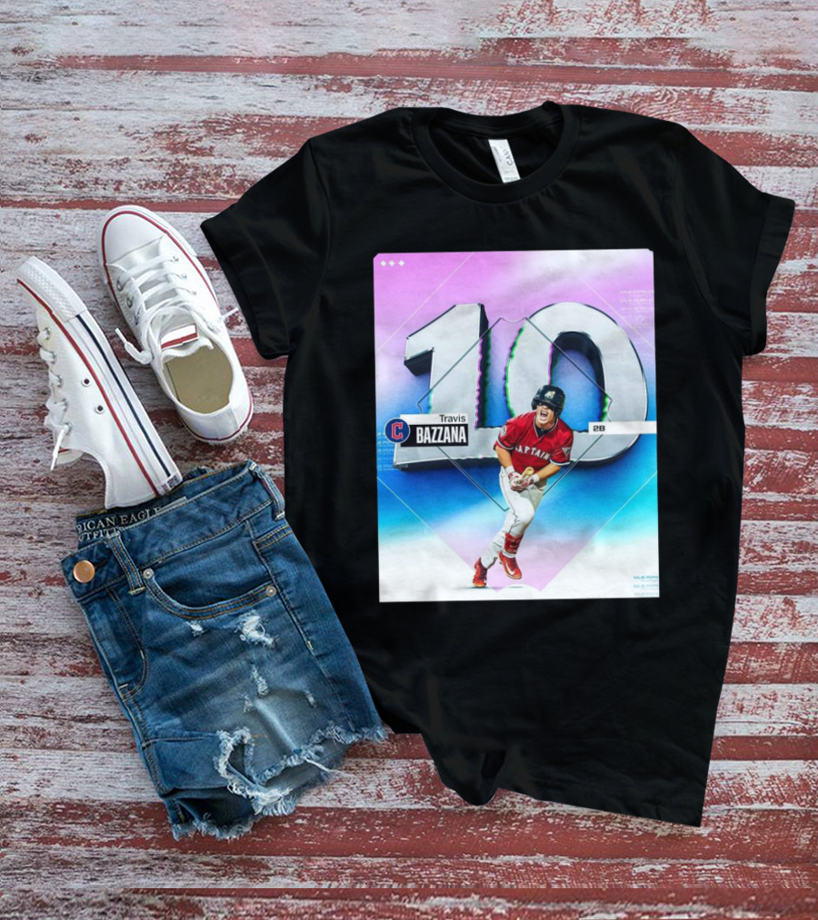 MLB Travis Bazzana Cleveland Guardians Top 10 Prospects T-Shirt