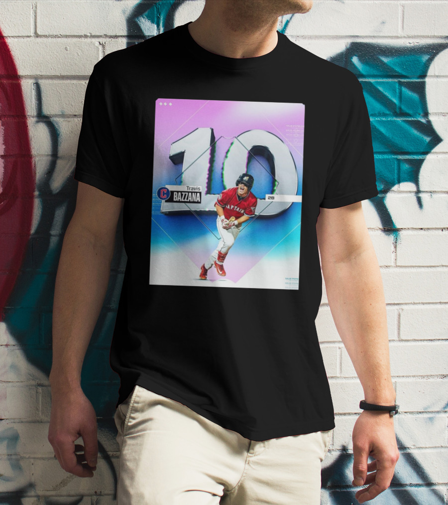 MLB Travis Bazzana Cleveland Guardians Top 10 Prospects T-Shirt