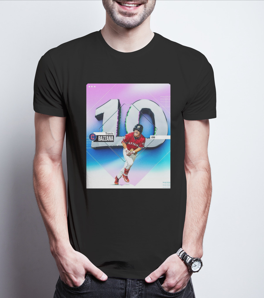 MLB Travis Bazzana Cleveland Guardians Top 10 Prospects T-Shirt