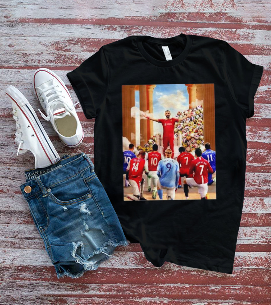 Liverpool FC Mohamed Salah Premier League Goals Tribute T-Shirt