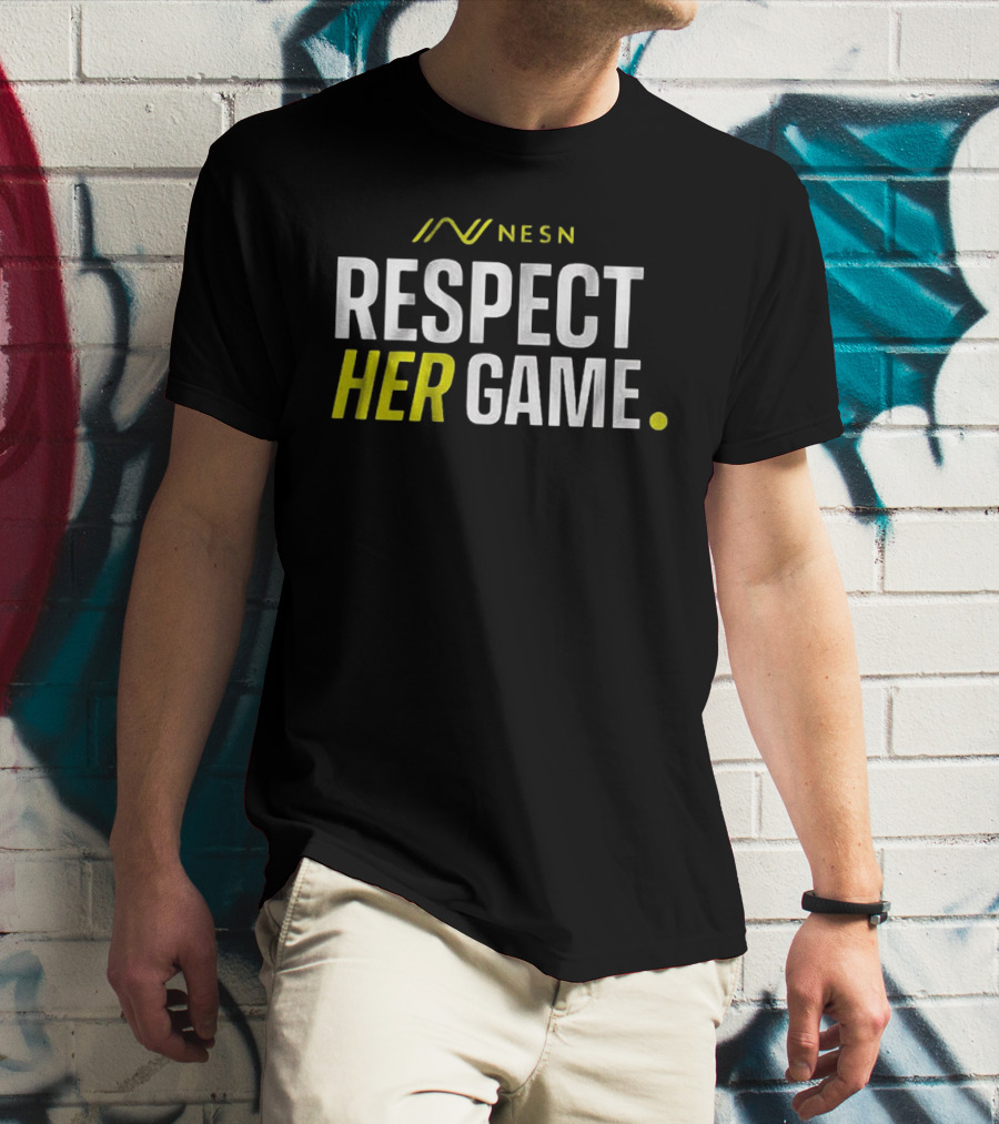 NESN Respect Her Game Collection Empowerment Sports Apparel T-Shirt
