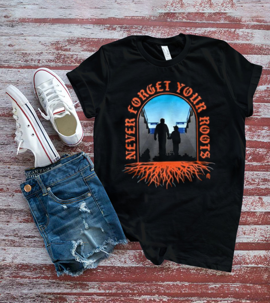 Never Forget Your Roots Family Connection Silhouette Roots T-Shirt