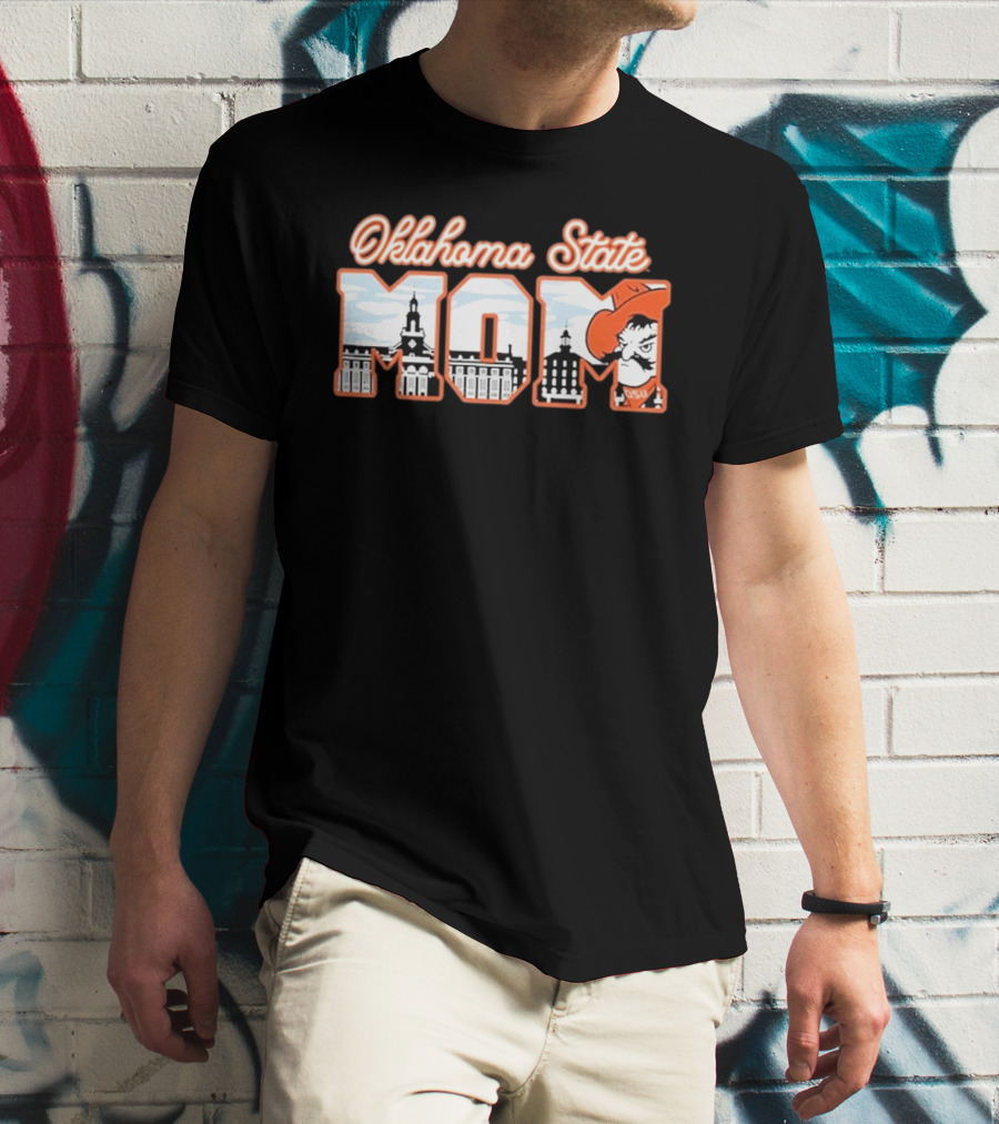 Oklahoma State Mom Campus Cowboys OSU Iconic Imagery T-Shirt