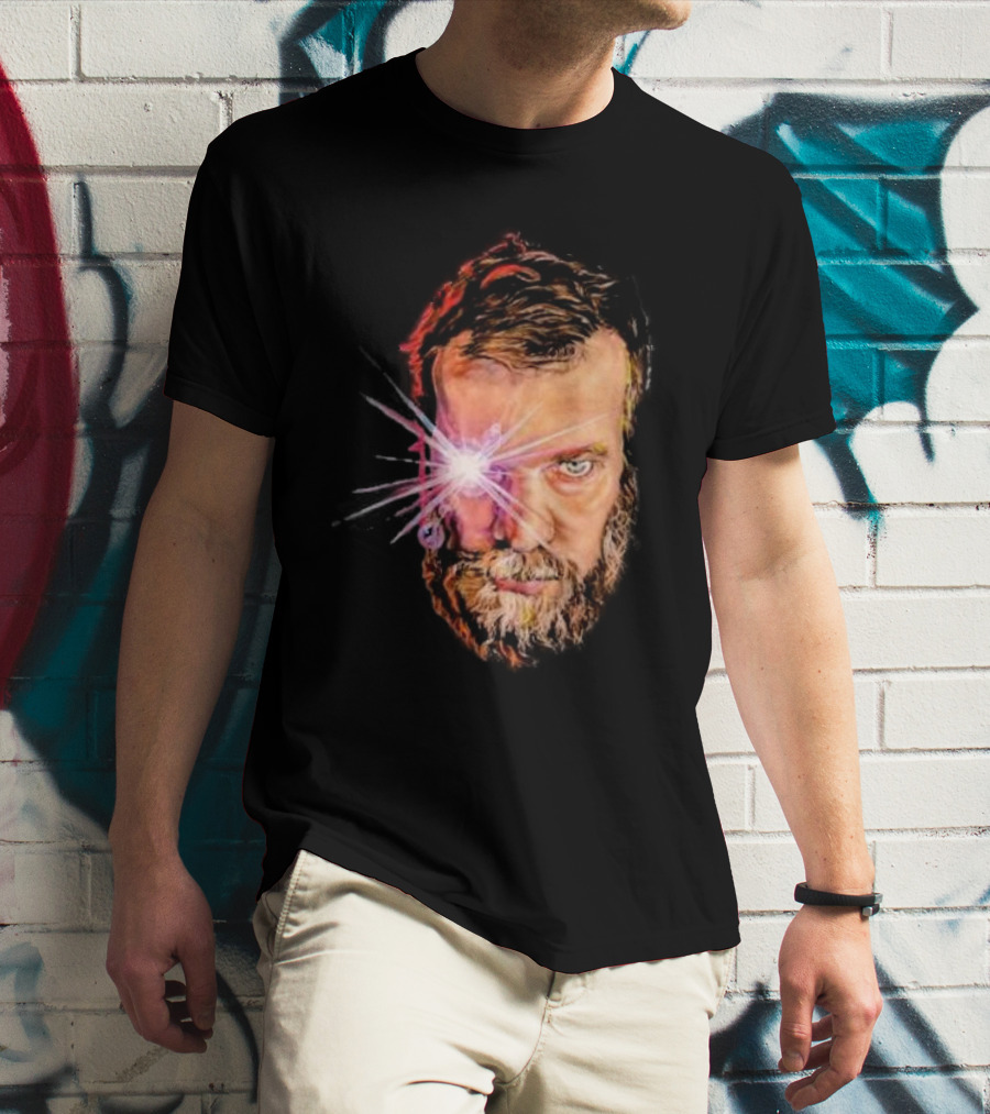 Partisan Records John Grant Boy From Michigan Intense Artistic Portrait T-Shirt