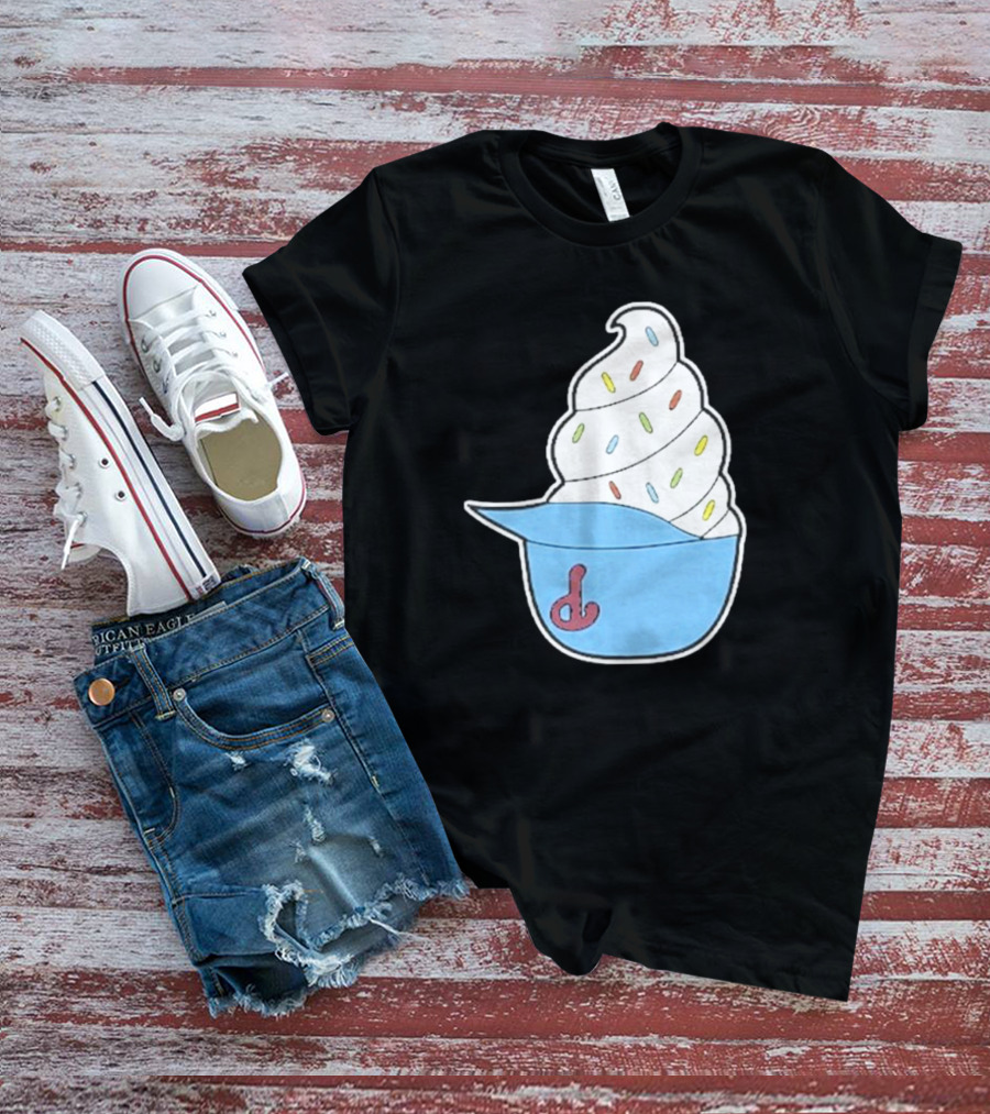 Philadelphia Phillies Ice Cream Helmet With Sprinkles T-Shirt