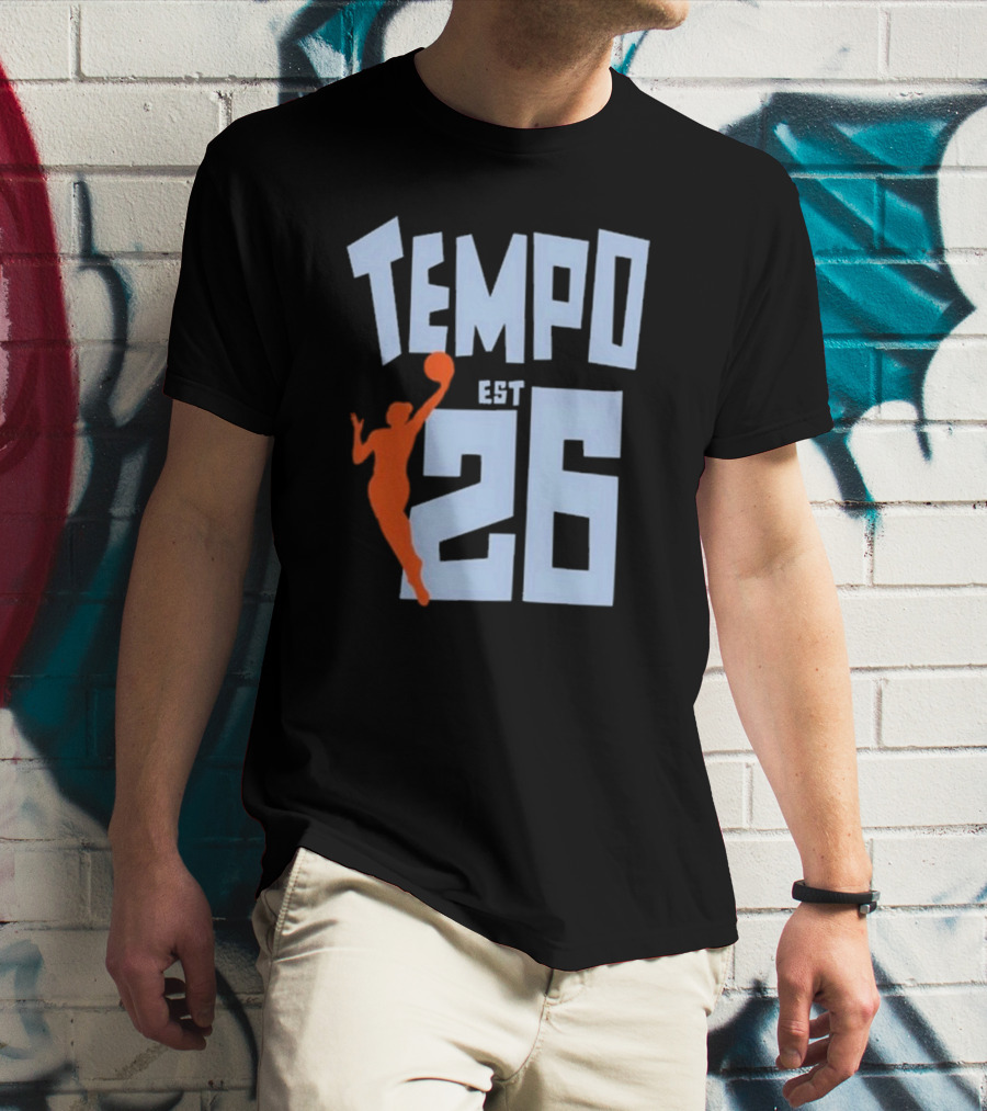 Playa Society Tempo Est 26 Basketball Silhouette Toronto 2026 T-Shirt