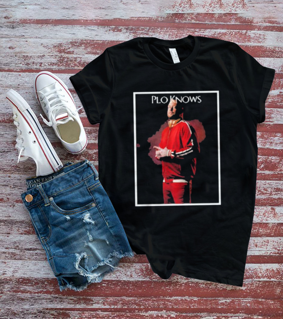Plo Knows Big Plo Red Tracksuit Outfit T-Shirt