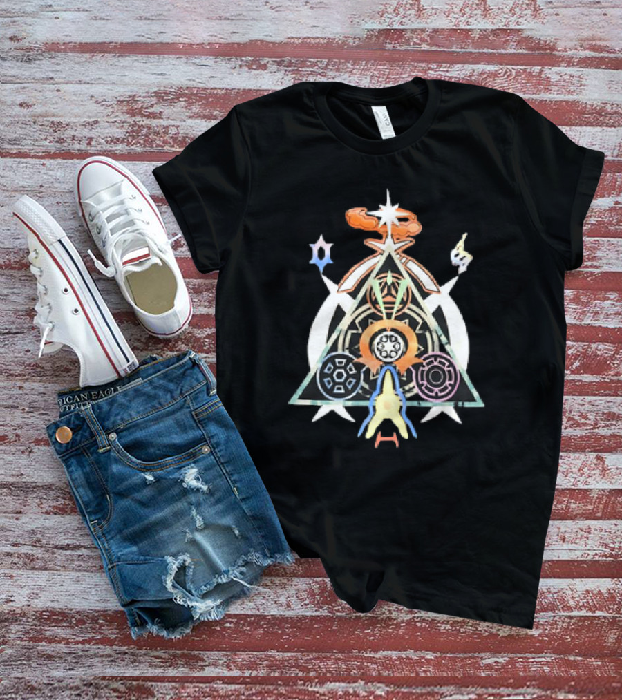 Pokemon Legendary Trio And Unown Symbols T-Shirt