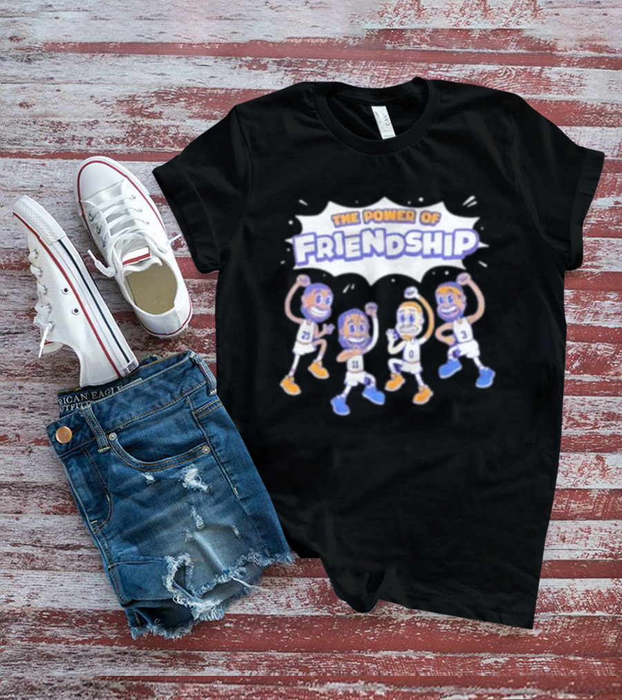 The Power Of Friendship New York Knicks Basketball Characters T-Shirt