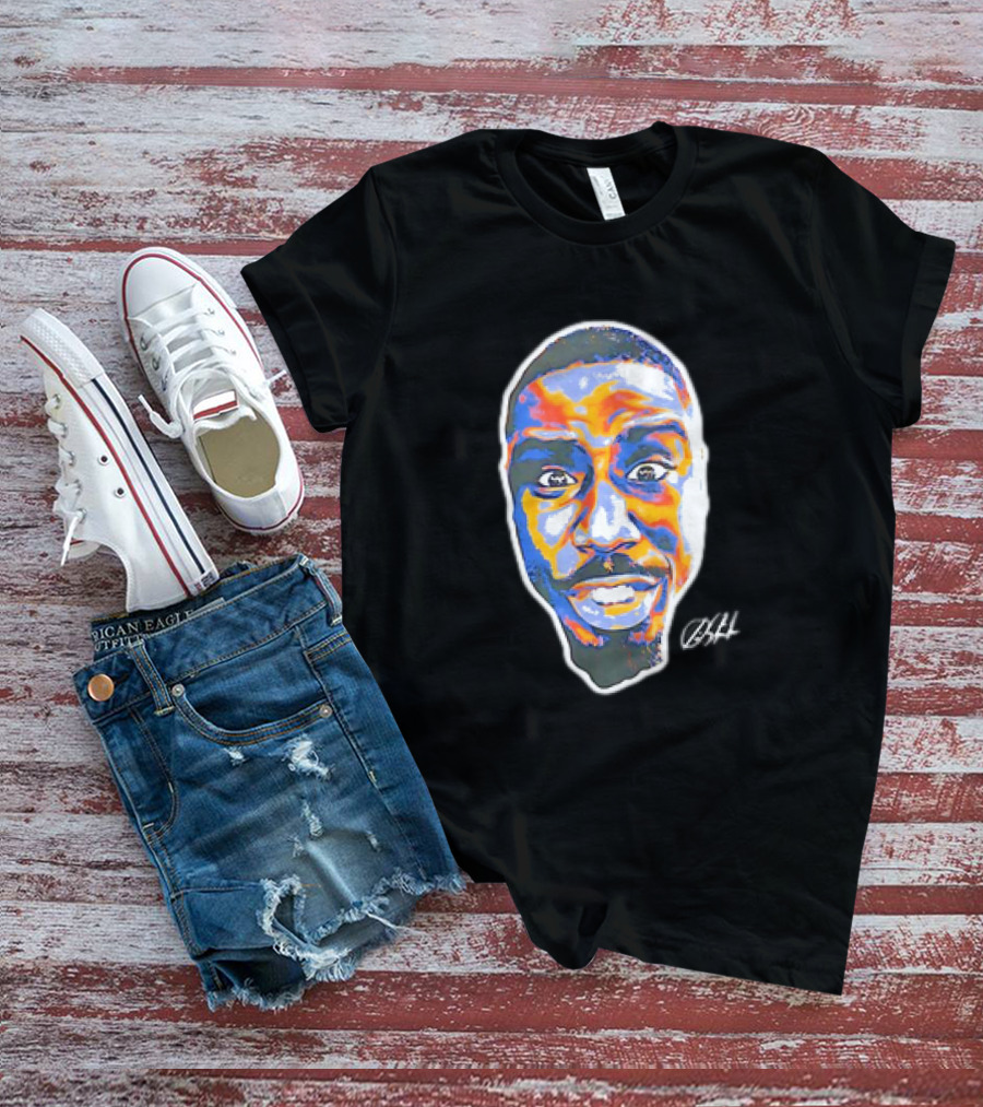 Premi Sterlin Vibrant Expression Face Art T-Shirt