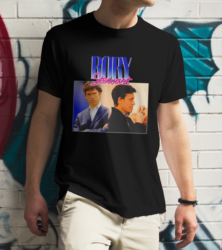 Rory Stewart Retro Style Dual Image T-Shirt