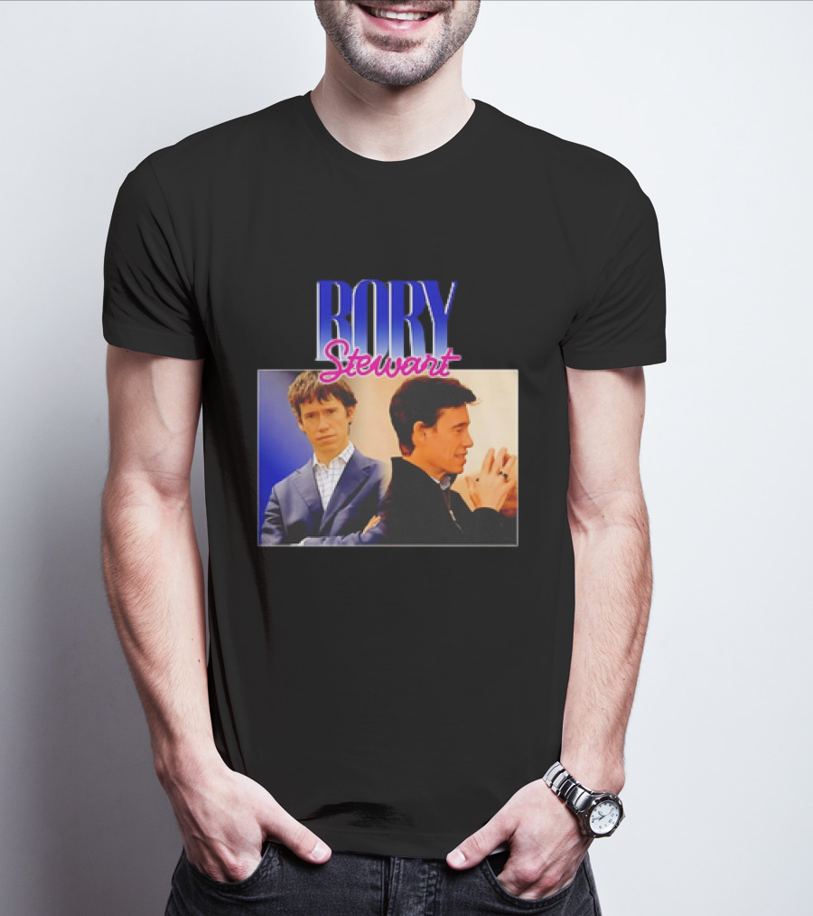 Rory Stewart Retro Style Dual Image T-Shirt