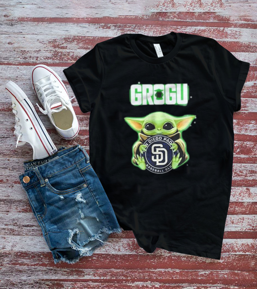 San Diego Padres Baseball Club Grogu 2025 T-Shirt