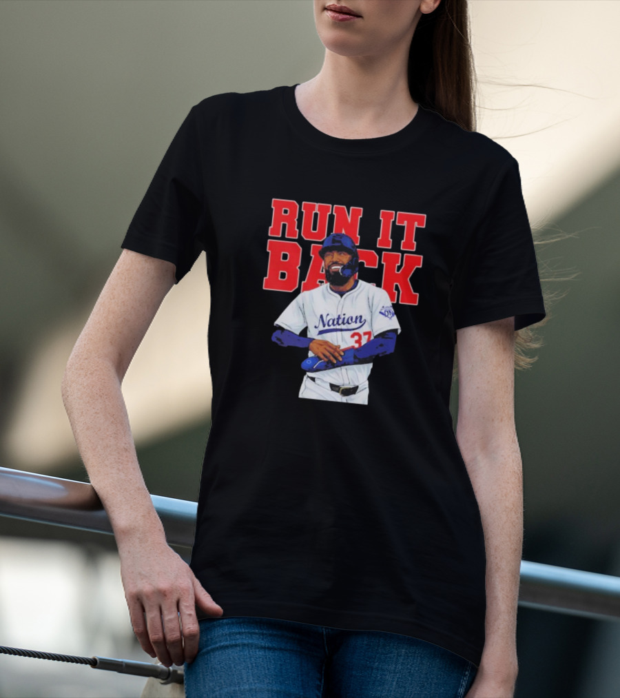 Run It Back Teoscar Hernández Nation 37 T-Shirt