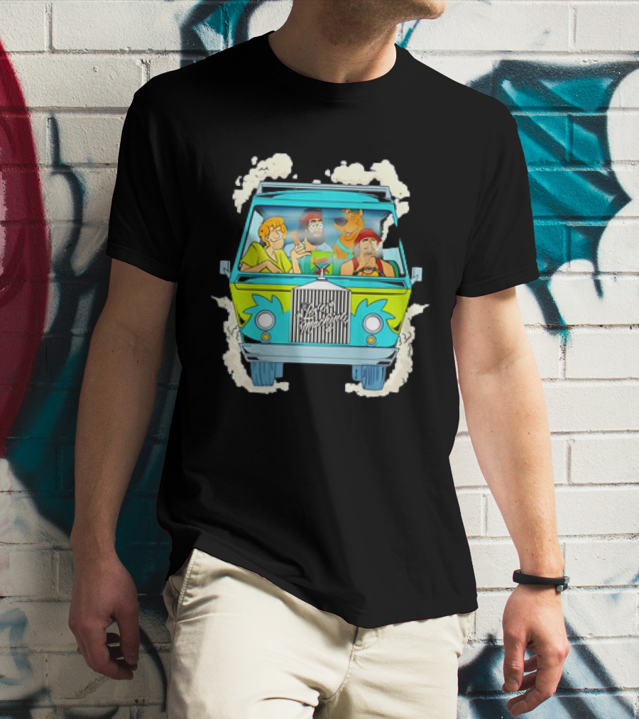 Scooby DOOBIE Doo Mystery Machine Vintage Smoke Adventure T-Shirt