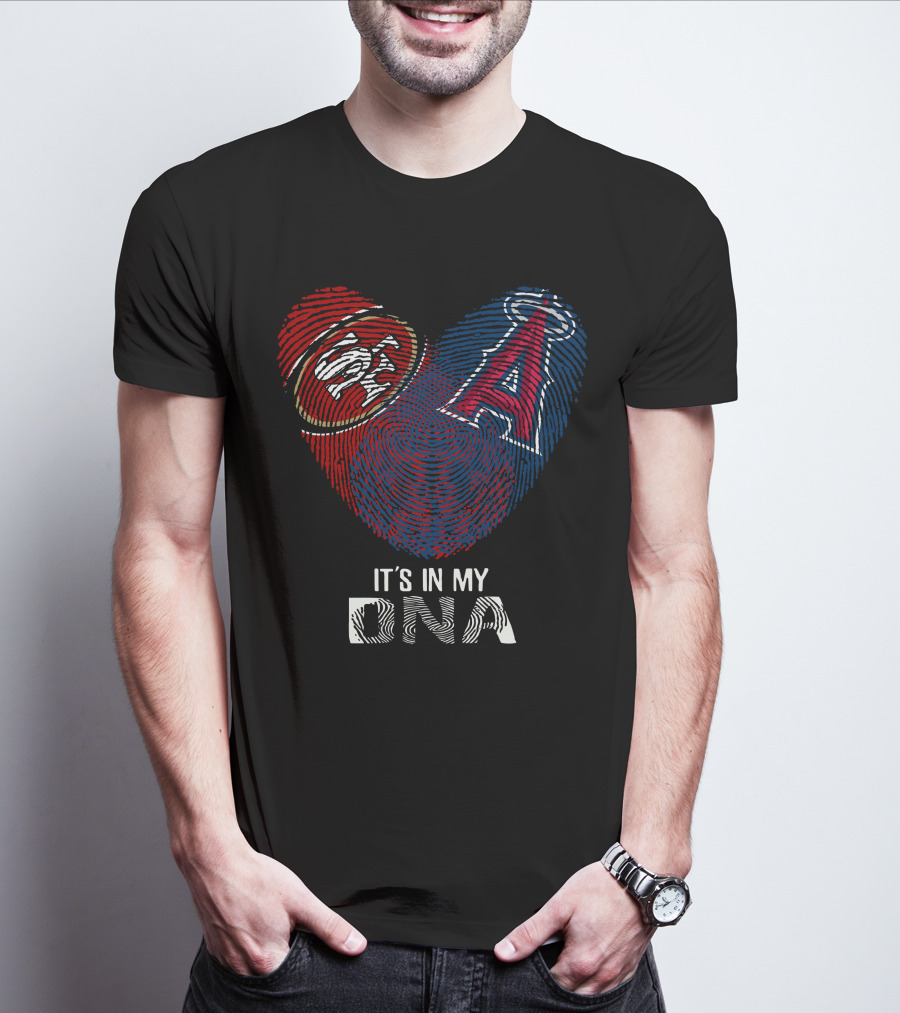 49ers Los Angeles Angels It's In My Dna T-Shirt