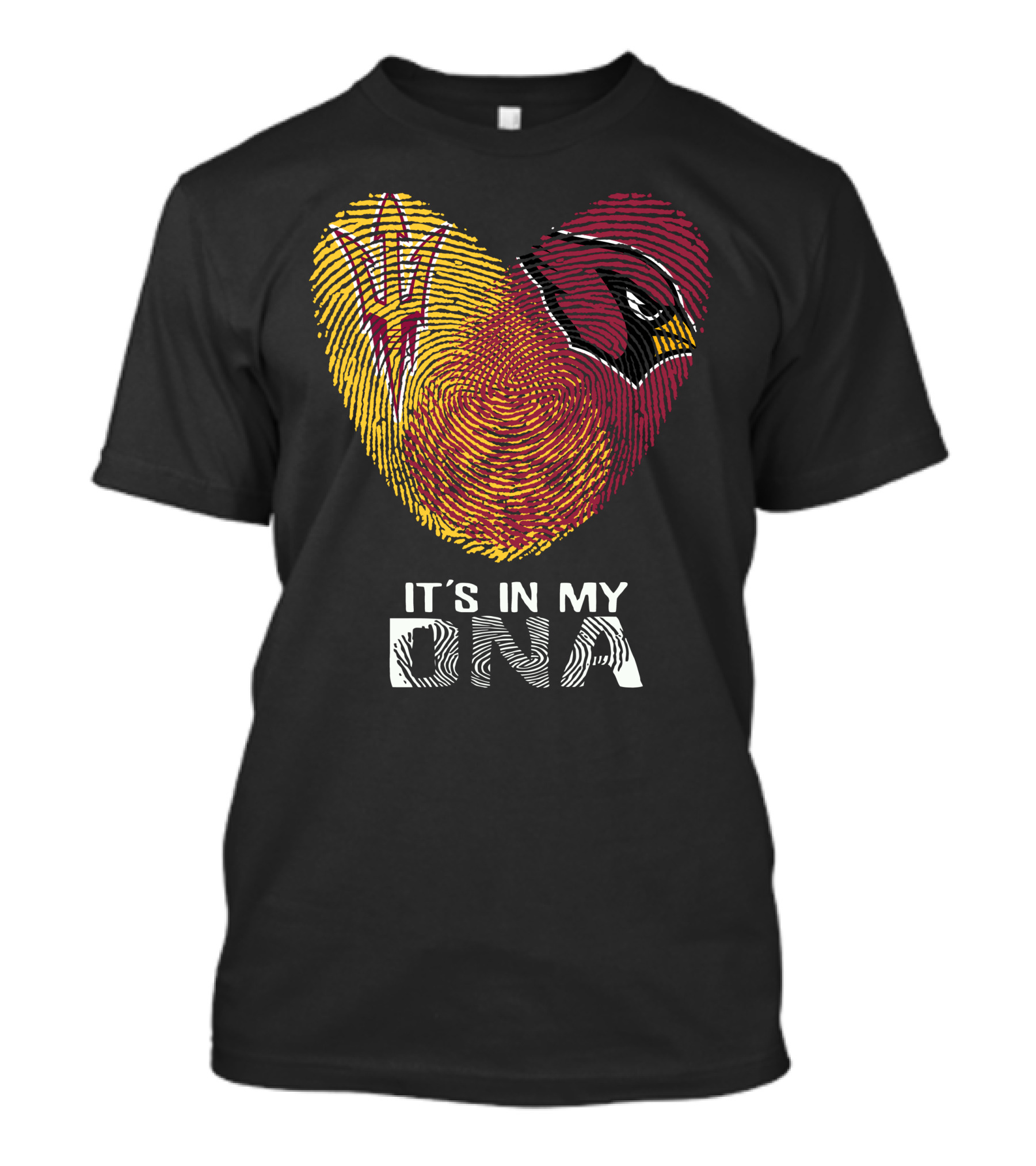 Cardinals Arizona State Sun Devils It's In My DNA T-Shirt