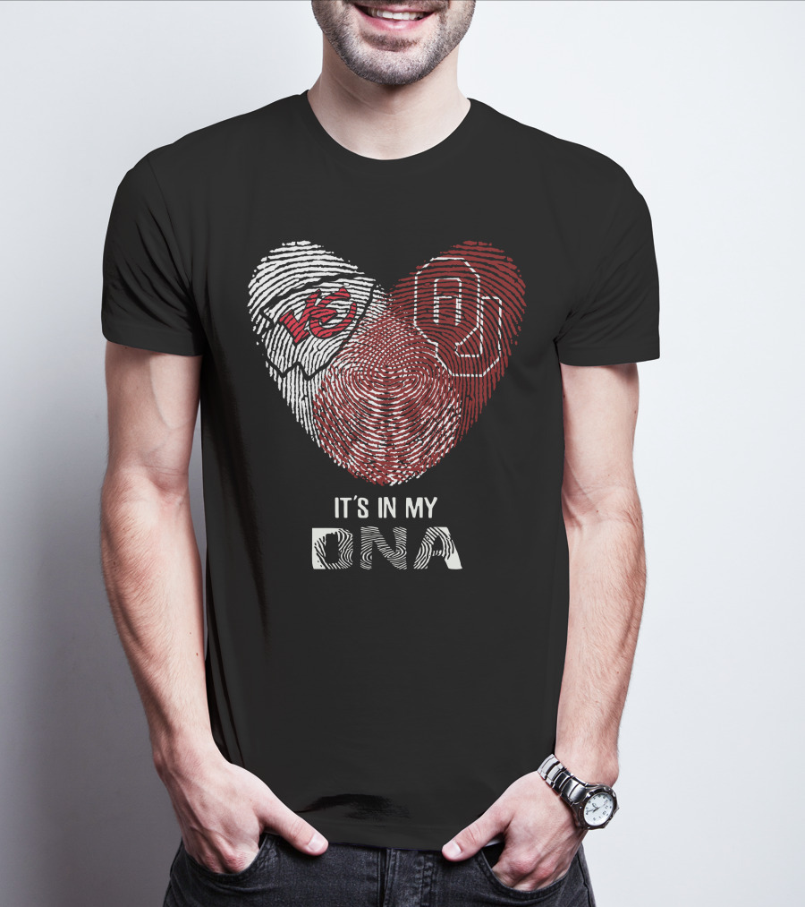 Chiefs Oklahoma Sooners It's In My DNA T-Shirt