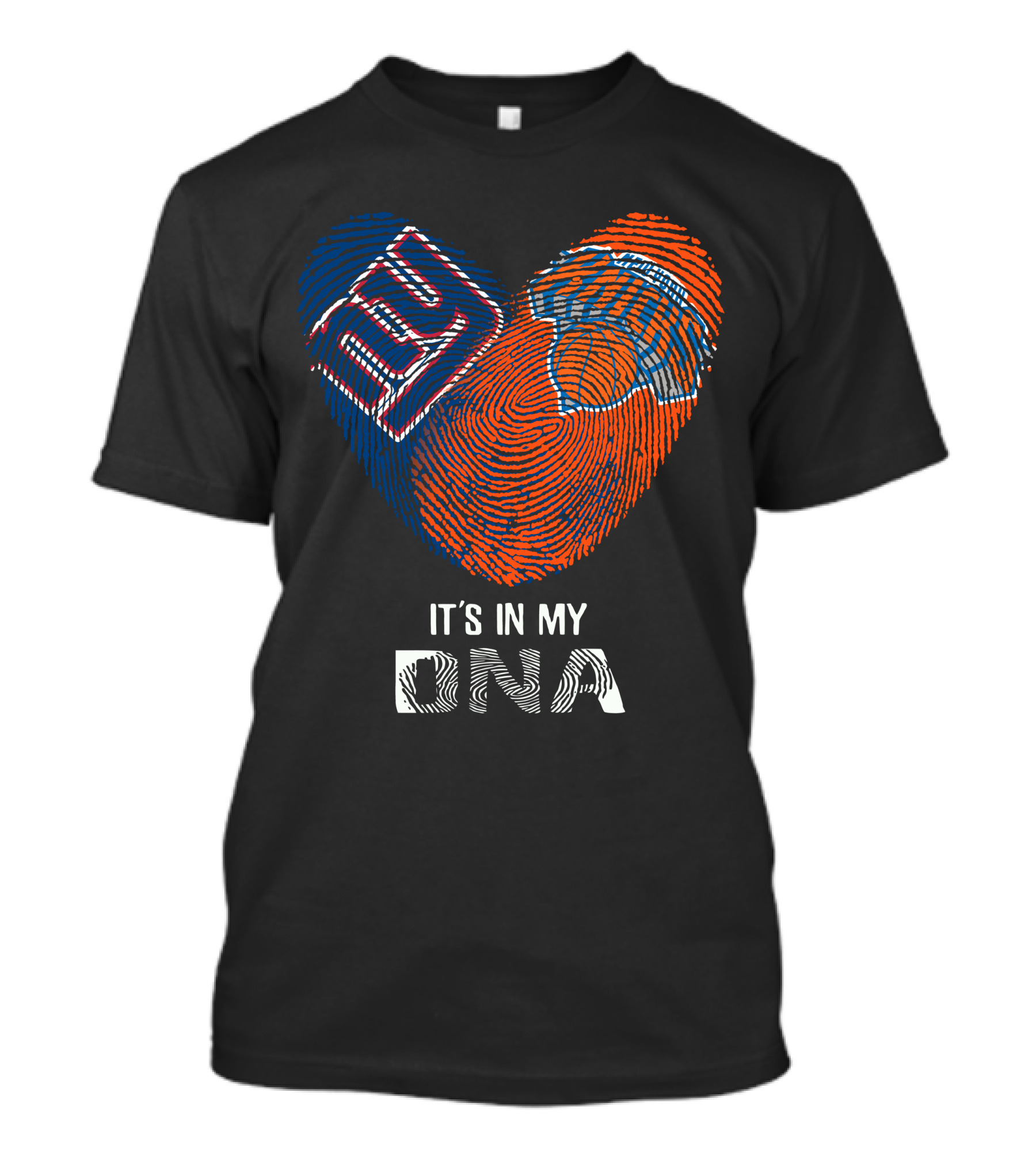 New York Giants And Knicks It's In My DNA T-Shirt