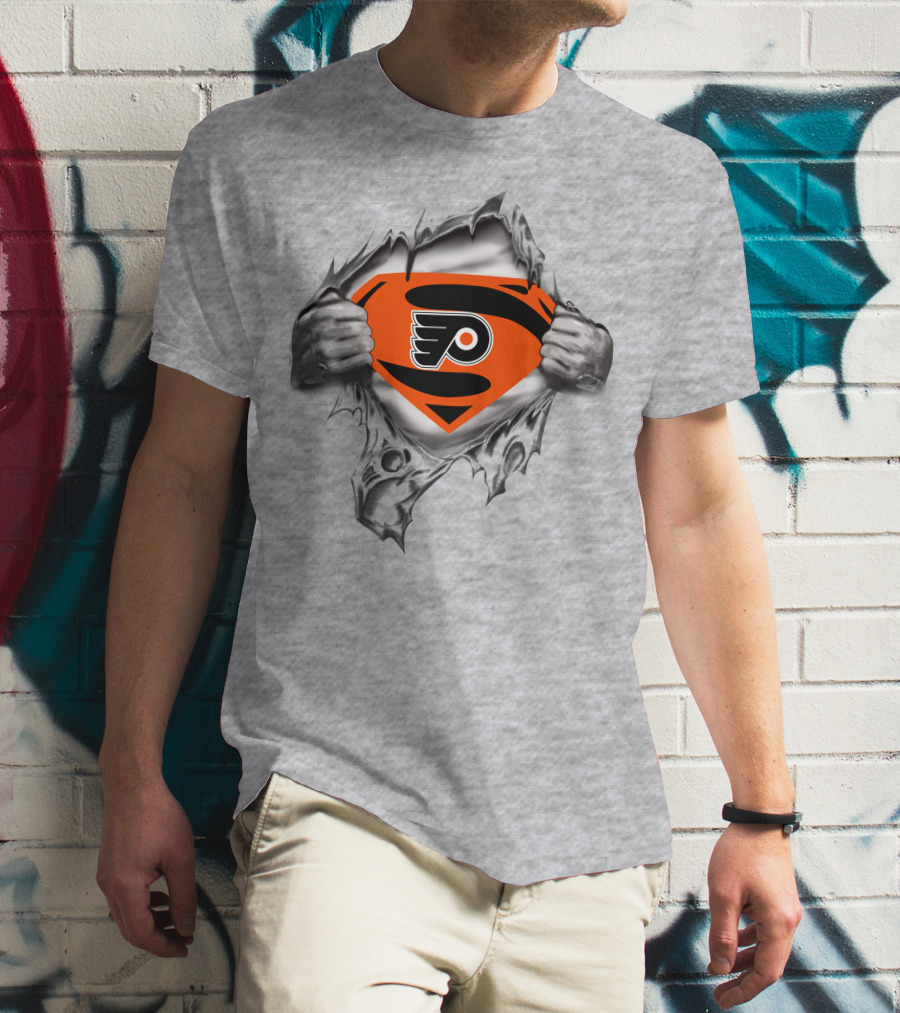 Philadelphia Flyers Superman T-Shirt