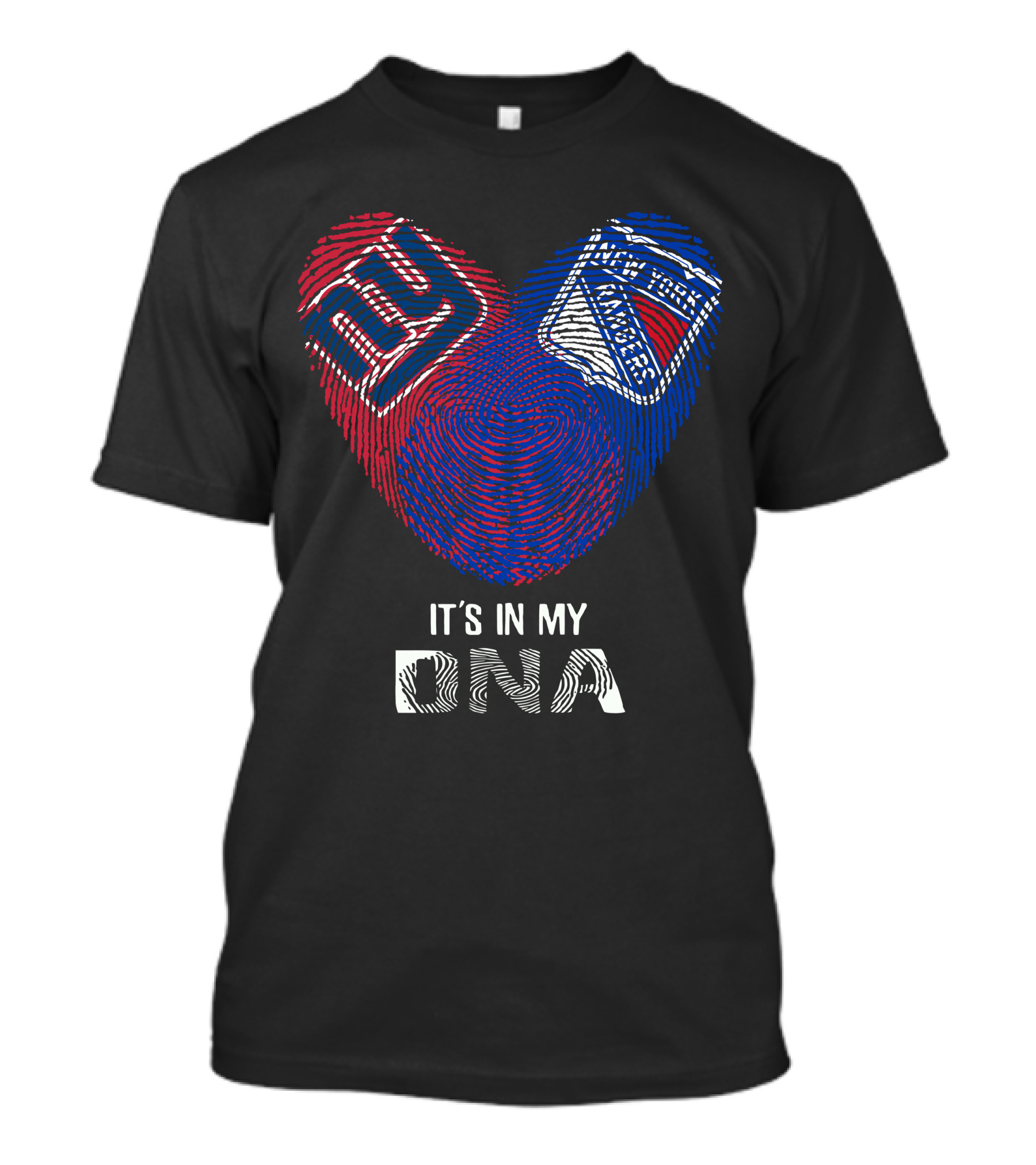 New York Giants New York Rangers It's In My DNA T-Shirt
