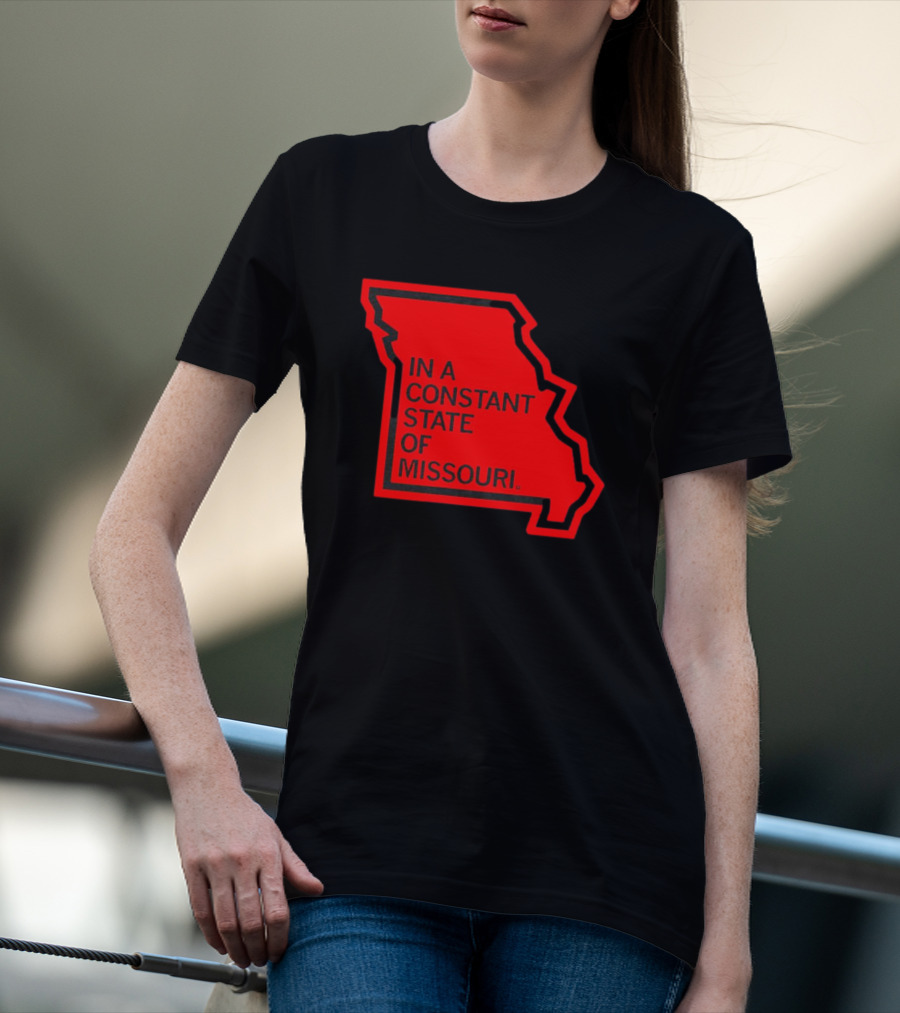 In A Constant State Of Missouri Map T-Shirt
