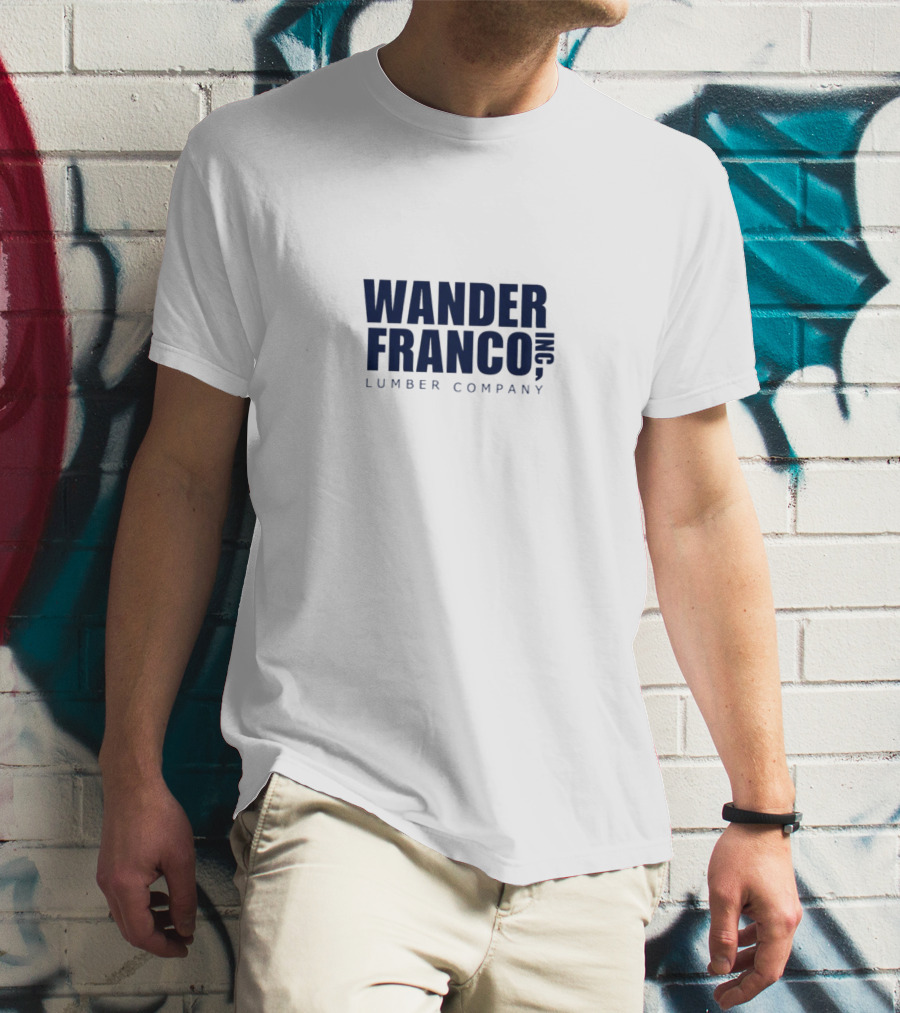 Wander Franco Inc Lumber Company Tampa Bay Rays T-Shirt