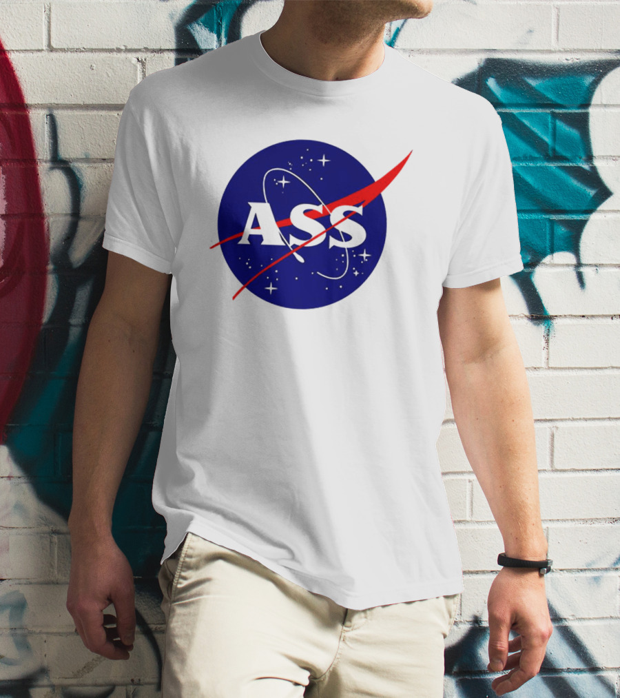 Nasa Ass Logo Space T-Shirt