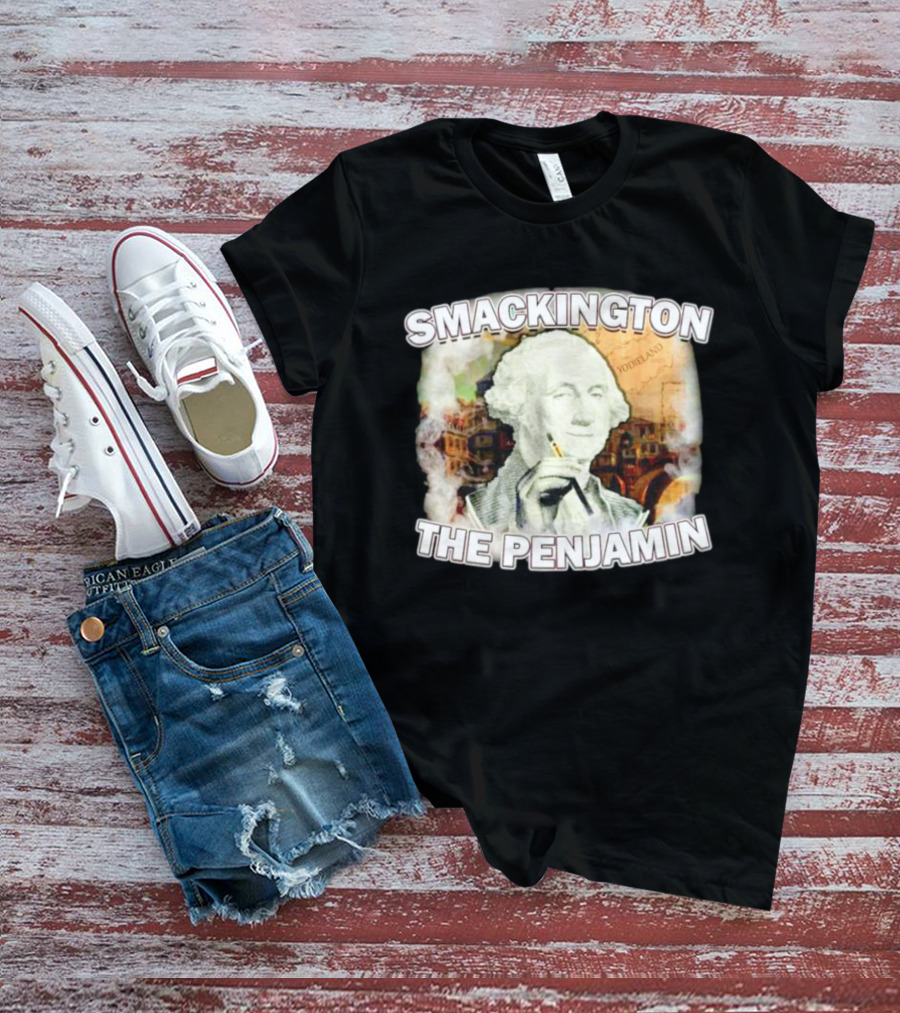 Smackington The Penjamin George Washington Smoking T-Shirt