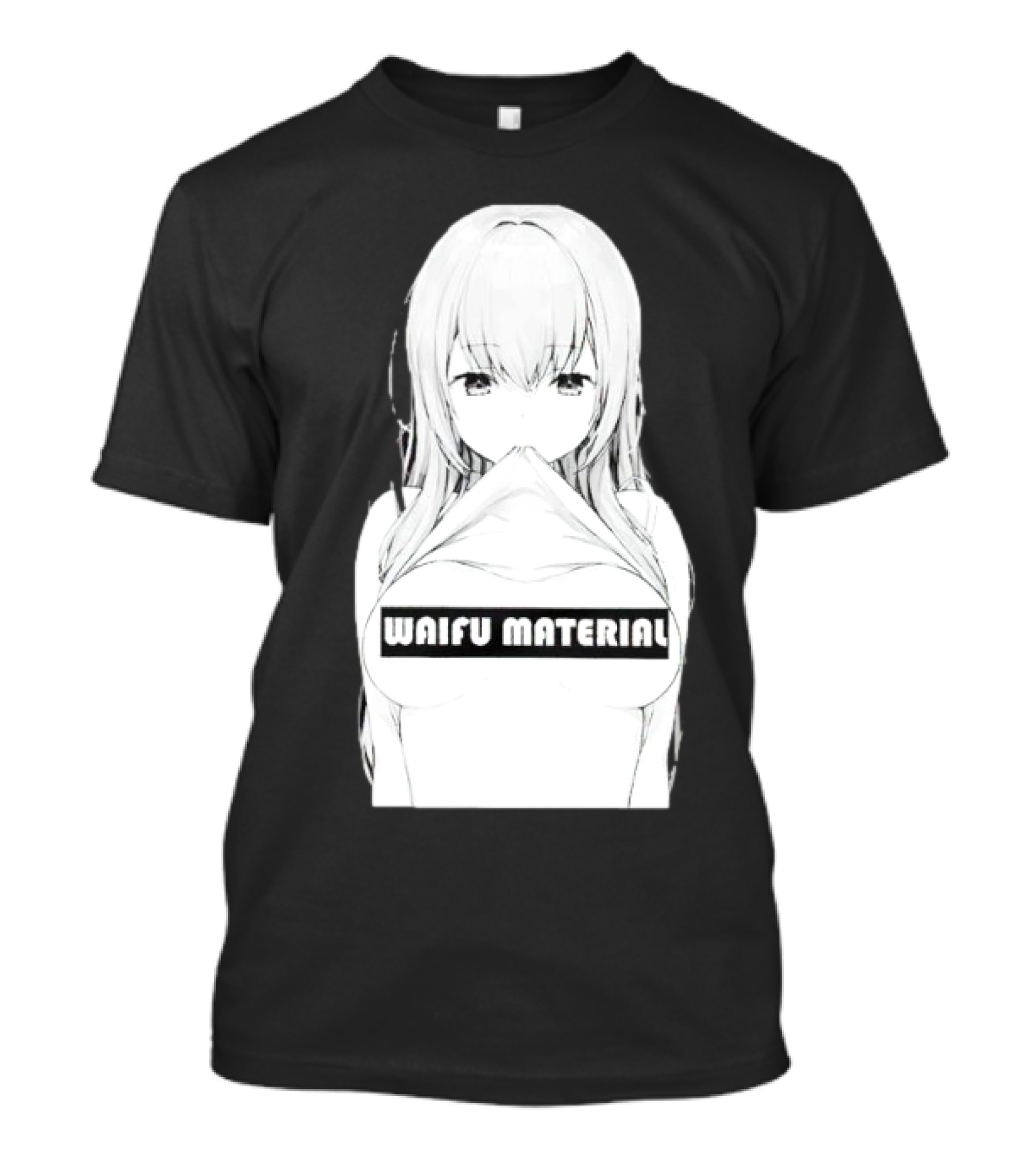 Waifu Material Anime Girl Manga T-Shirt