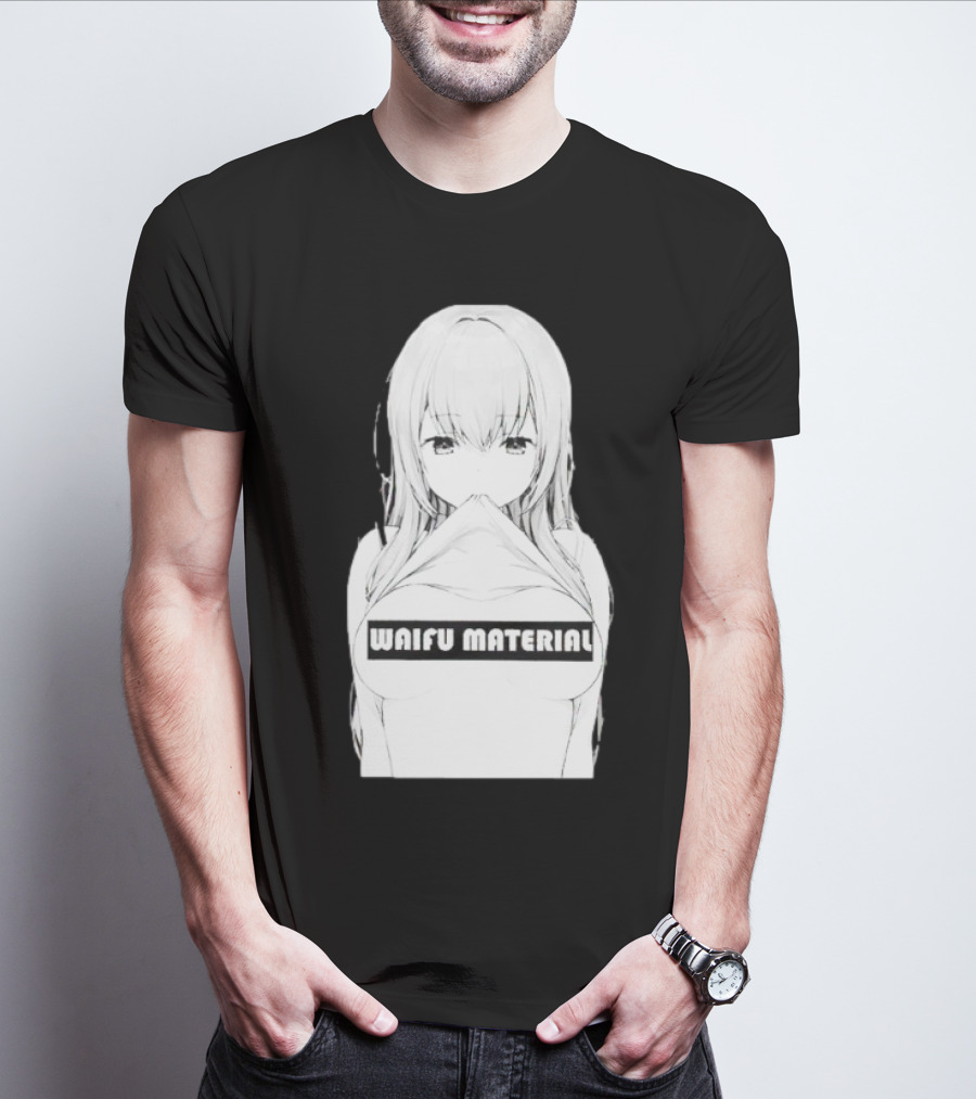 Waifu Material Anime Girl Manga T-Shirt