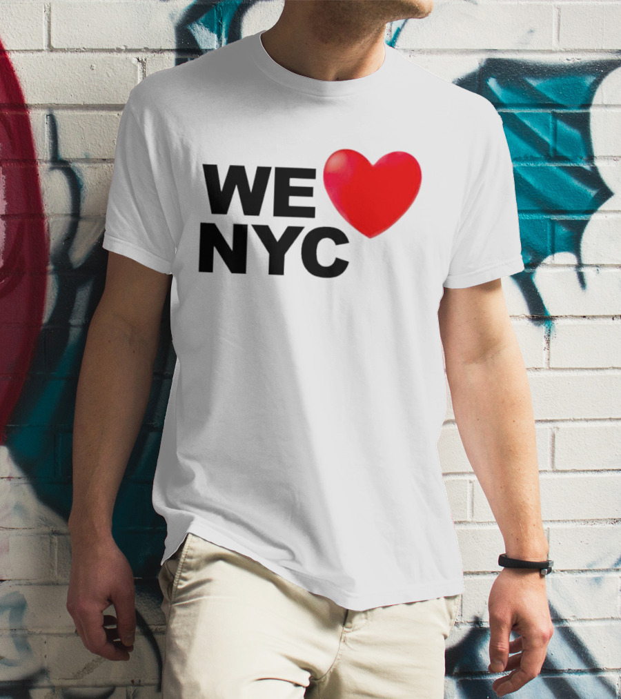 WE Heart NYC Red Love T-Shirt