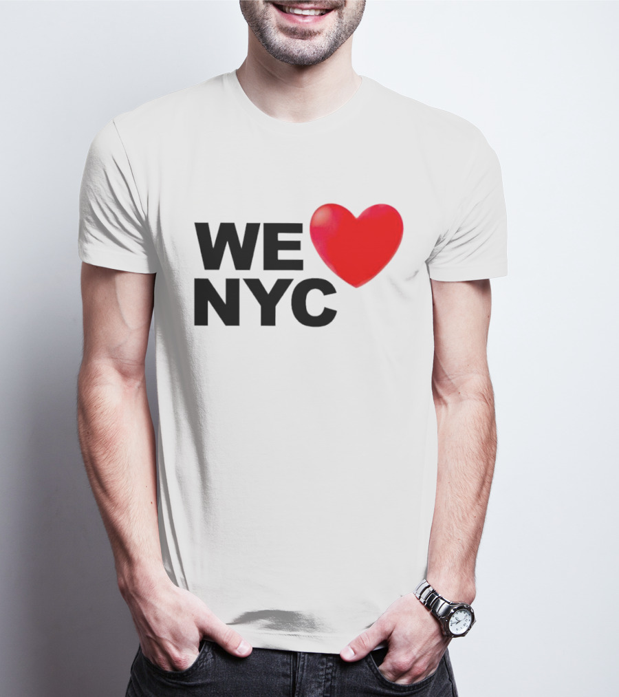 WE Heart NYC Red Love T-Shirt