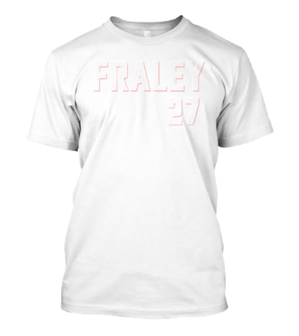 Jake Fraley Fraley 27 Cincinnati Reds Baseball T-Shirt