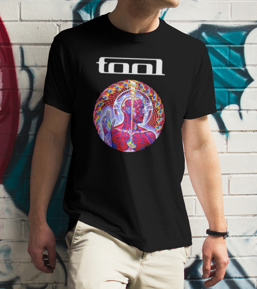 Tool Lateralus Album Artwork Psychedelic Anatomy T-Shirt