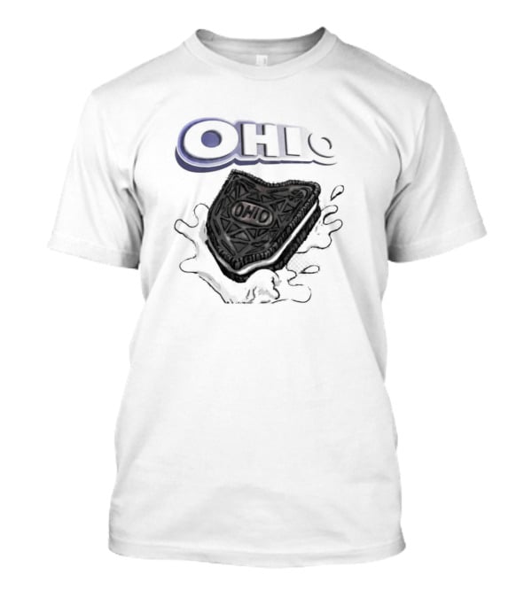 OHIO Cookie Milk Splash T-Shirt
