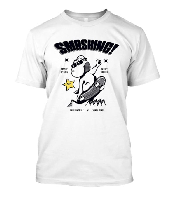 Battle Of BC 5 Vancouver B.C. Canada Place Galint Gaming Smashing T-Shirt