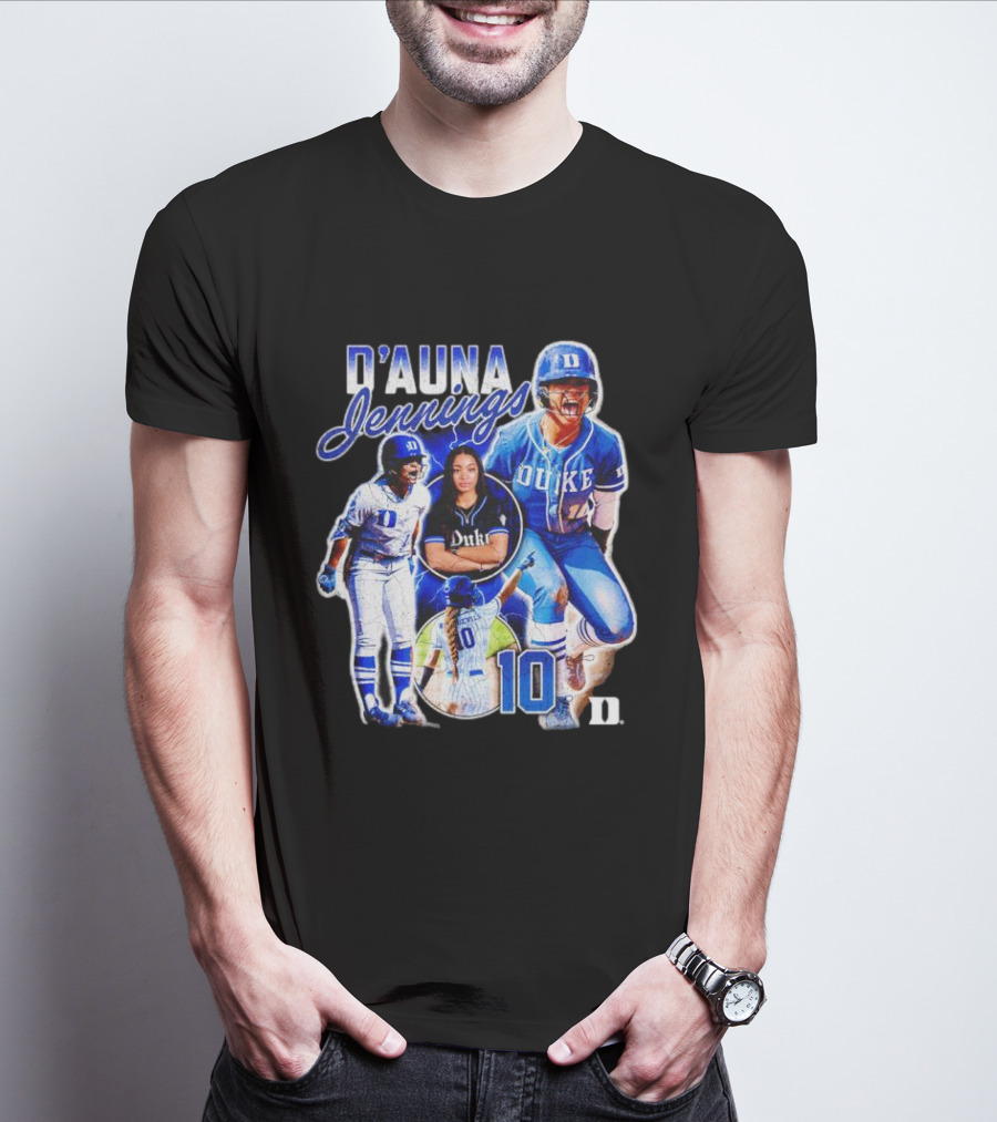 D'auna Jennings Duke Softball 10 T-Shirt