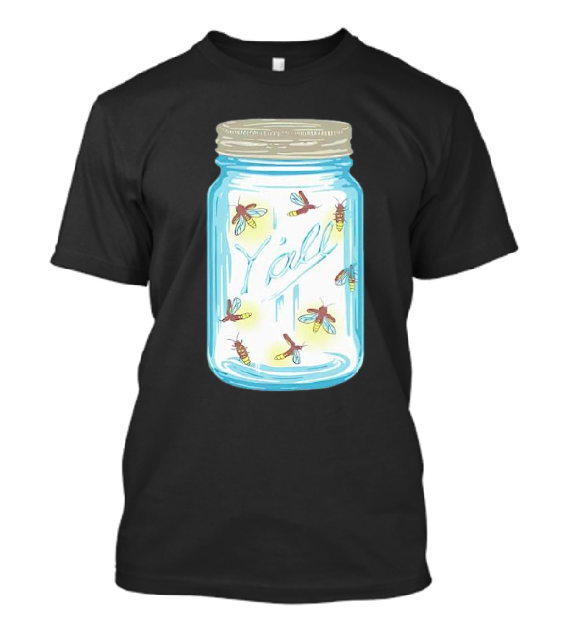 Fireflies In A Jar Y’all T-Shirt