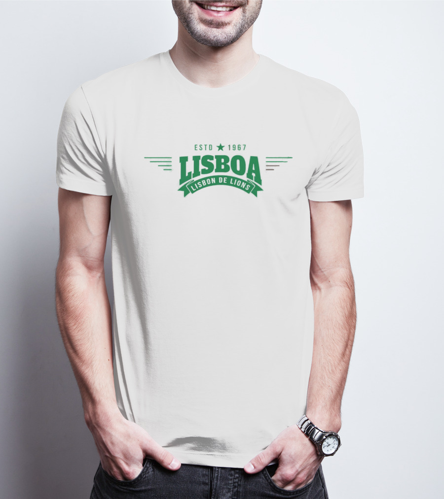 ESTD 1967 LISBOA LISBON DE LIONS T-Shirt