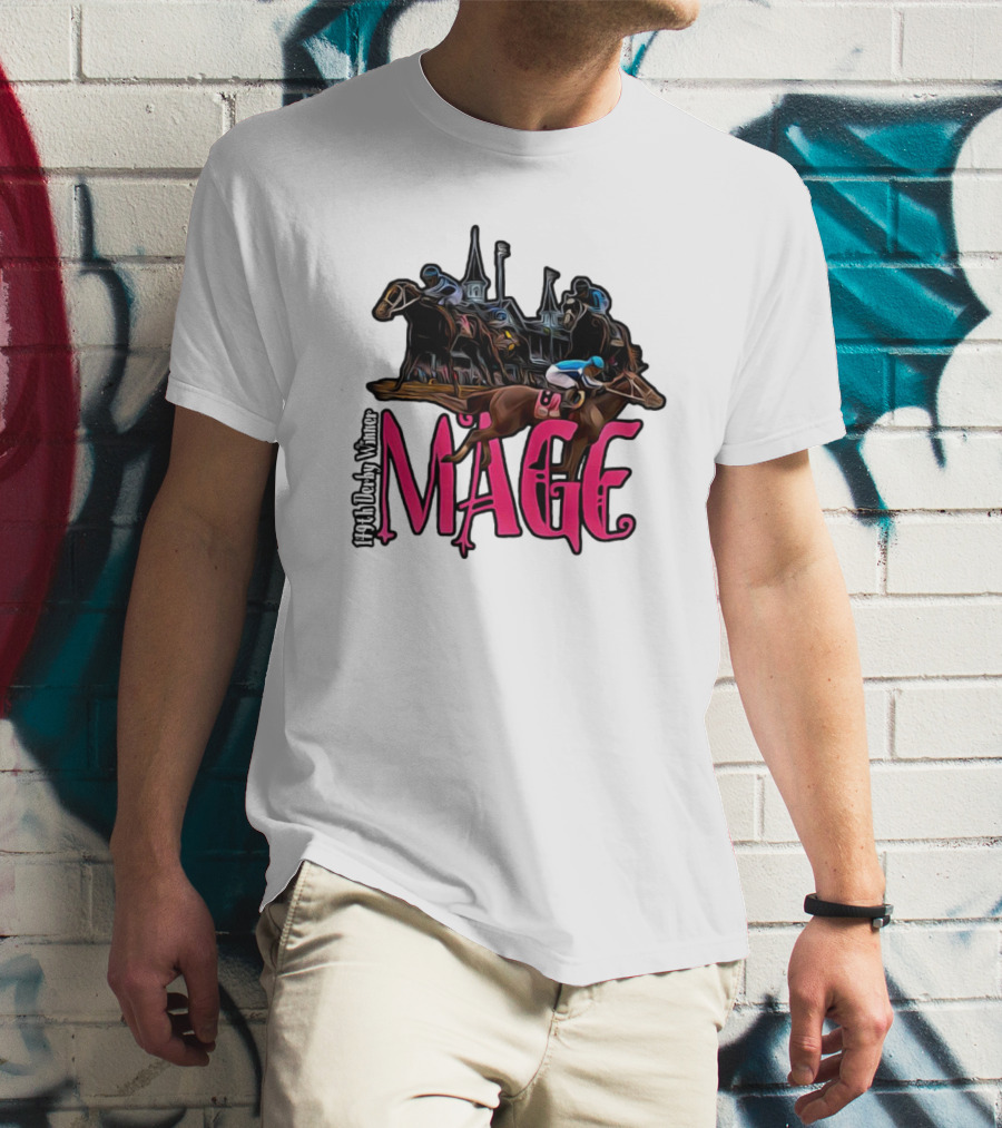Mage 149th Derby Winner Horse Racing Iconic Event T-Shirt
