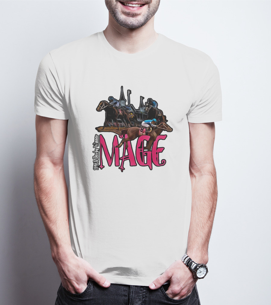 Mage 149th Derby Winner Horse Racing Iconic Event T-Shirt