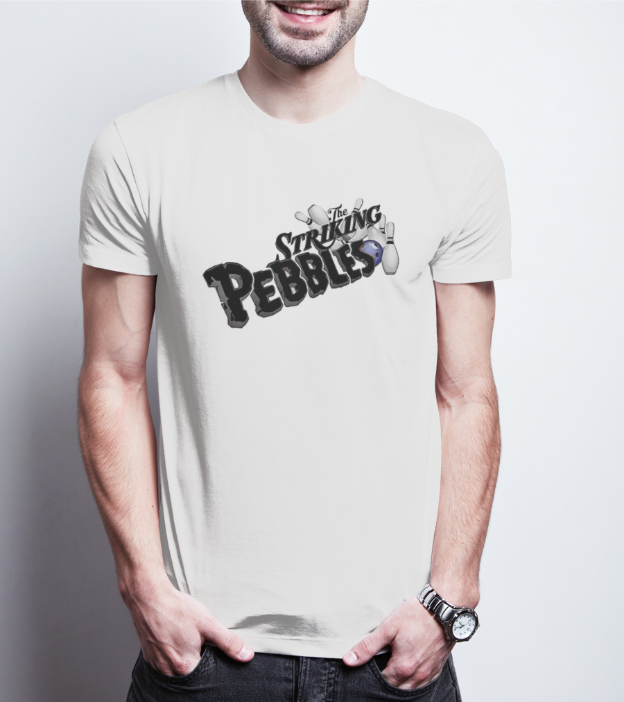 The Striking Pebbles Bowling Pins And Ball T-Shirt